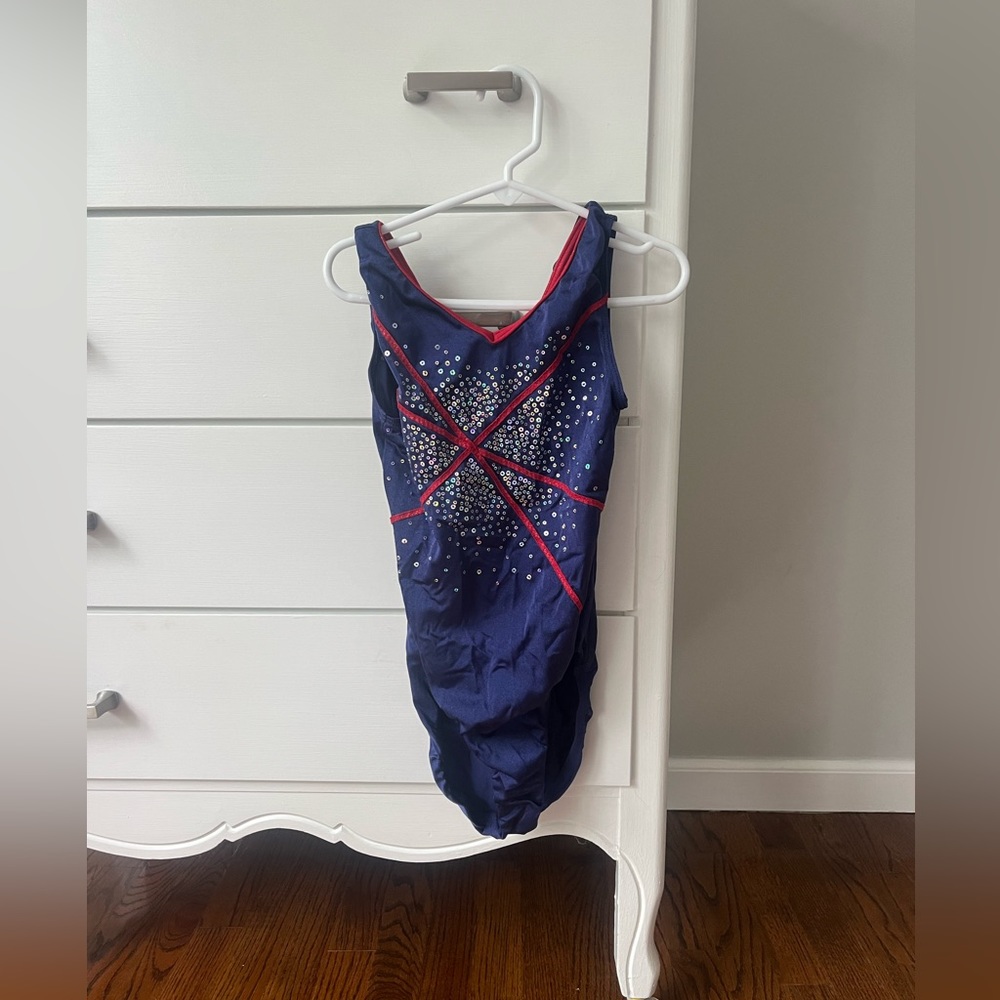 GK elite AXS gymnastics training leotard
